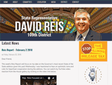 Tablet Screenshot of davidreis.org